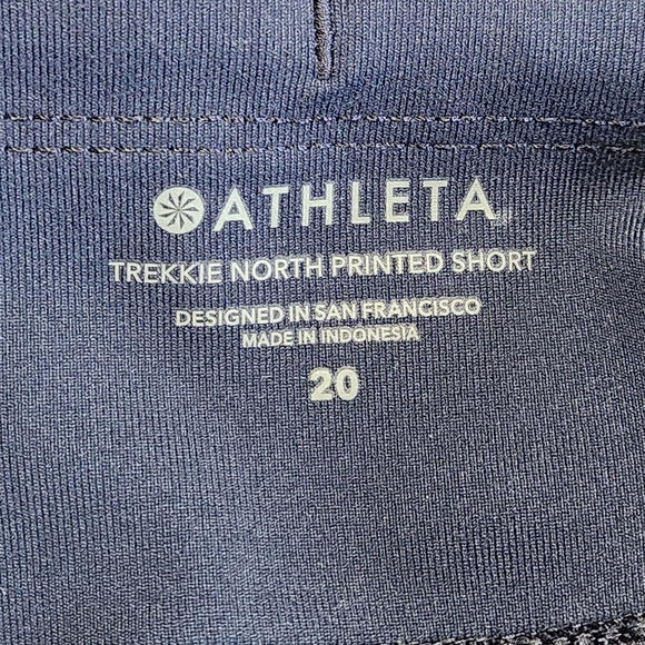 Athleta Trekkie North Printed Short | Size 20 | NWT - Picture 3 of 14